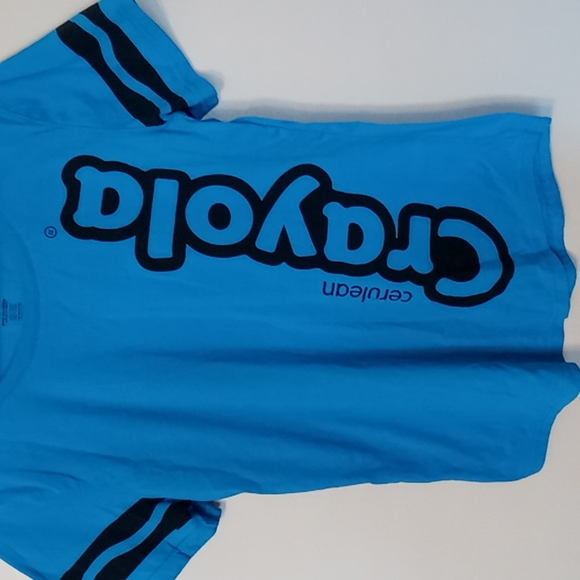 Crayola Cerulean Tee from Spirit Halloween - Picture 2 of 2